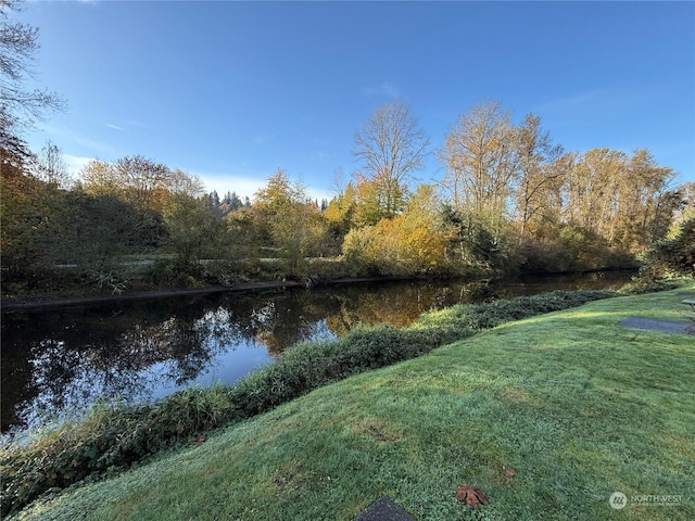 10515 Woodinville Dr Unit 23, Bothell, WA 98011 - view of green lawn with a water view