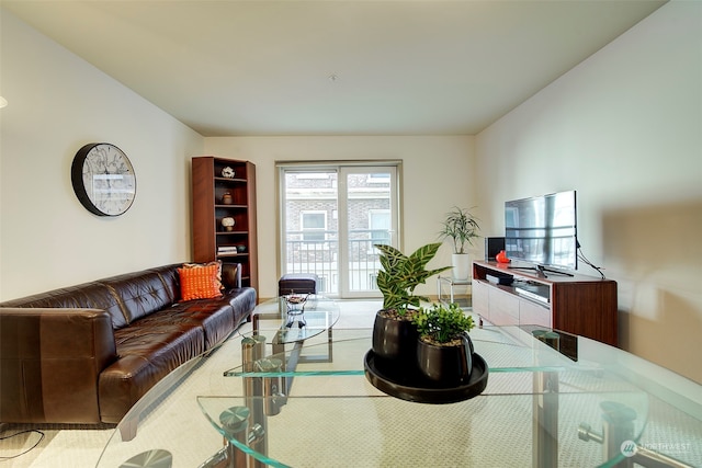 view of living room