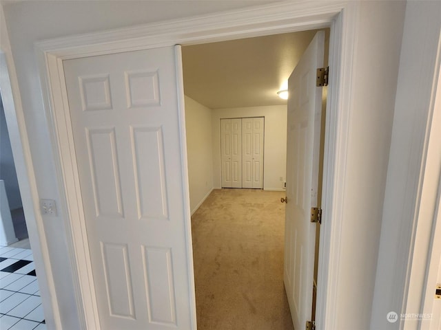 151 Rilla Ln, Sequim, WA 98382 - hall featuring light colored carpet and baseboards