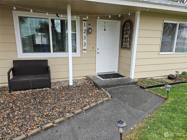 view of property entrance