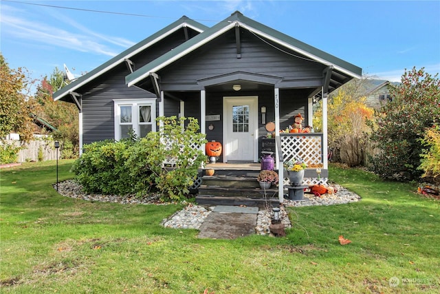 730S Emens Ave, Darrington, WA 98241 - view of front of home featuring a front yard and covered porch