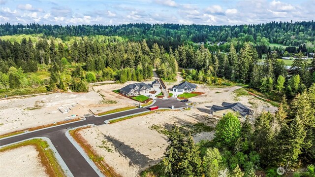 25709 64th Avenue Ct E Unit 7, Graham, WA 98338 - drone / aerial view of a heavily wooded area