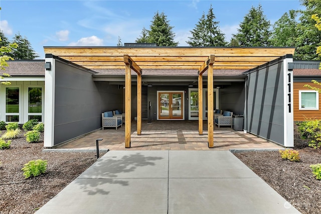 1111 Archwood Dr SW Unit 324, Olympia, WA 98502 - view of patio with french doors