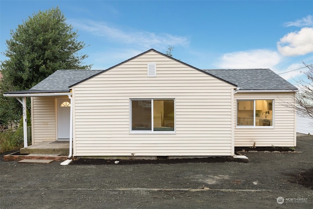 view of rear view of house