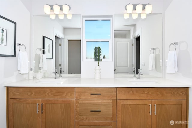 1112 SE 33rd St, Battle Ground, WA 98604 - bathroom with double vanity