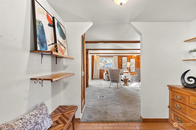 288 Torrence Ln, Oak Harbor, WA 98277 - hall featuring light carpet and baseboards