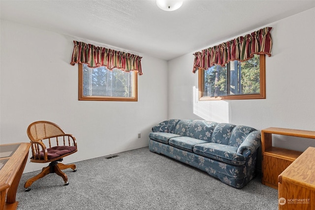 288 Torrence Ln, Oak Harbor, WA 98277 - living area with plenty of natural light and carpet flooring
