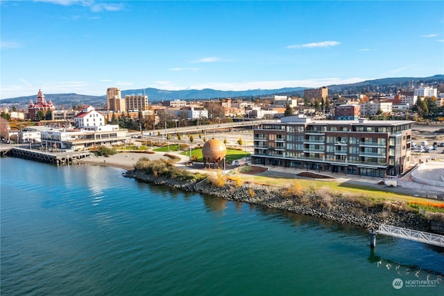 1025 Granary Ave Unit 305, Bellingham, WA 98225 - view of urban area with a water and mountain view