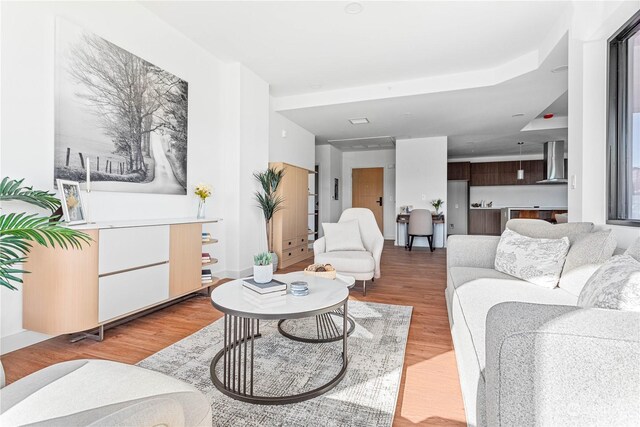 1025 Granary Ave Unit 306, Bellingham, WA 98225 - living area with light wood-style floors