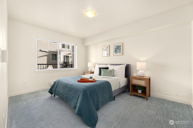 1545NW 57th St Unit 505, Seattle, WA 98107 - carpeted bedroom with baseboards