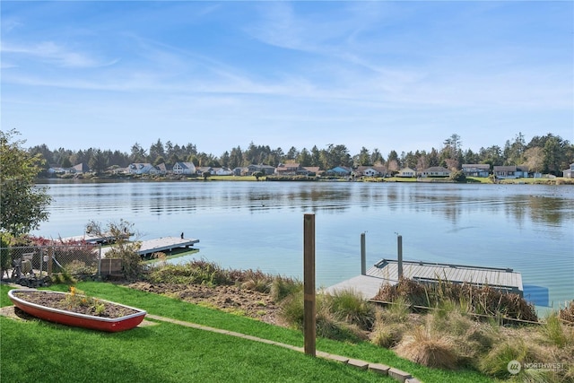 361 Lake View Loop NE, Ocean Shores, WA 98569 - dock area with a water view