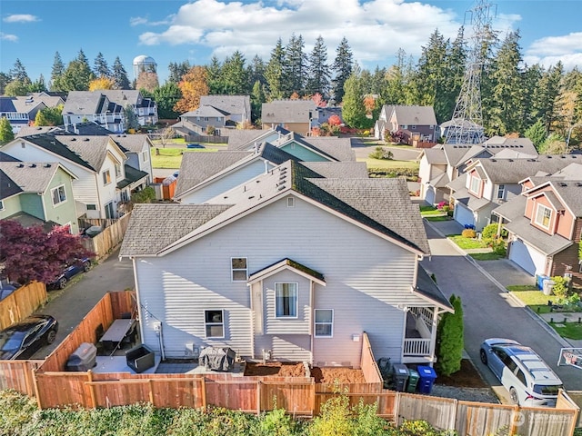 3821 NE 14th Pl, Renton, WA 98056 - aerial view of residential area