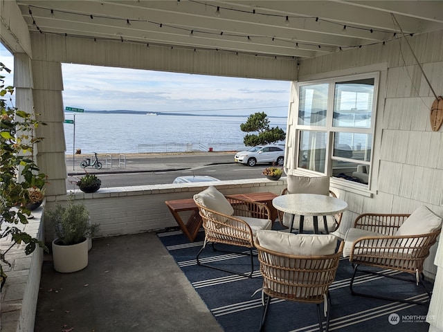 2142 Alki Ave SW Unit 1-5, Seattle, WA 98116 - balcony featuring a water view