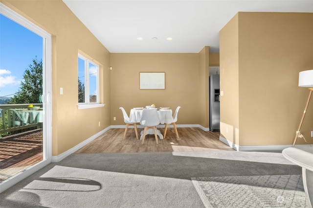 404 E 31st St, Bremerton, WA 98310 - dining space with light wood-type flooring