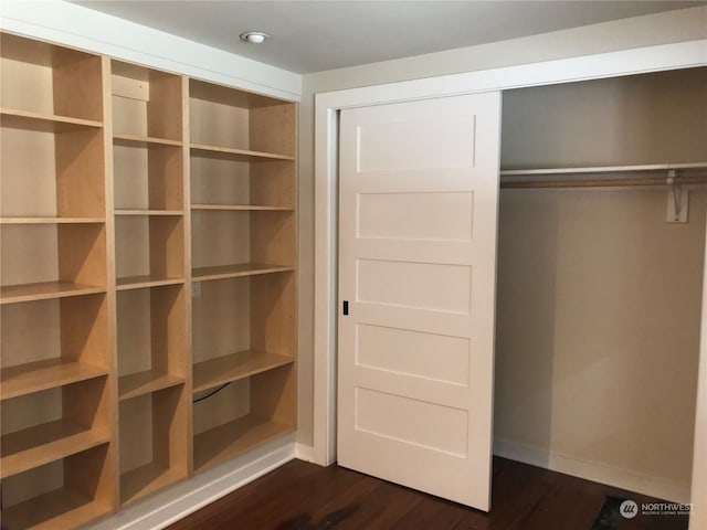 view of closet