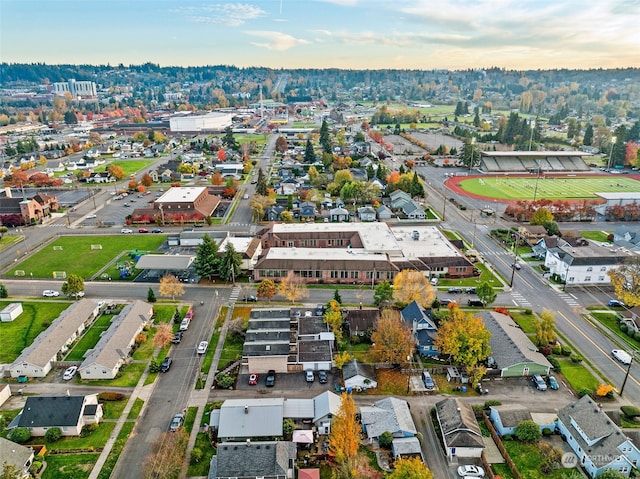 aerial view