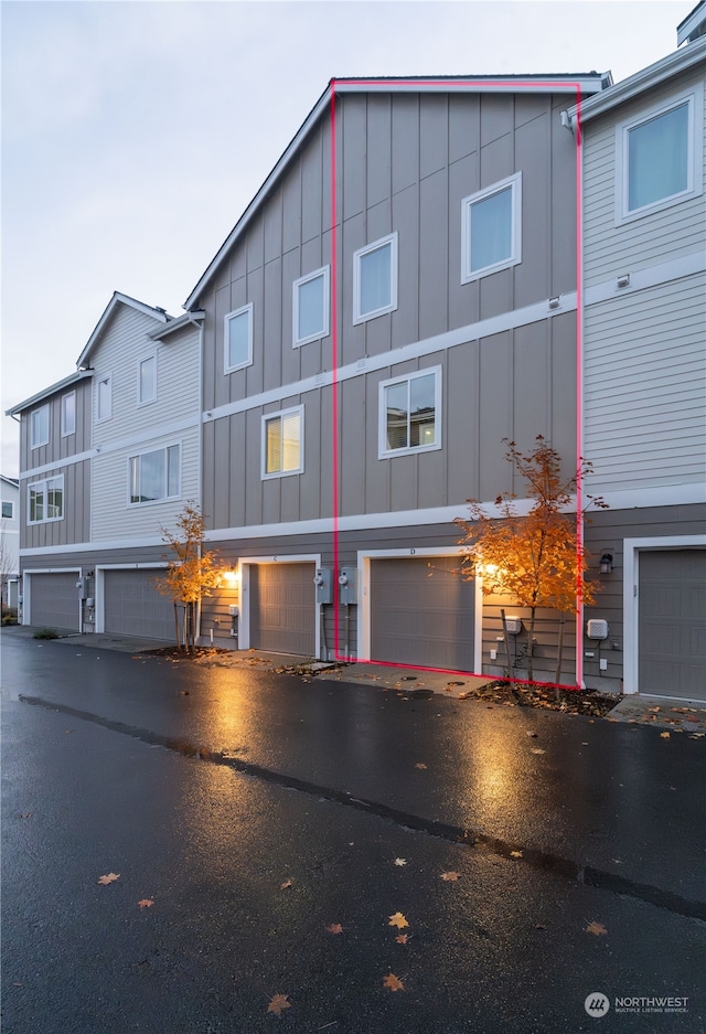 view of townhome / multi-family property