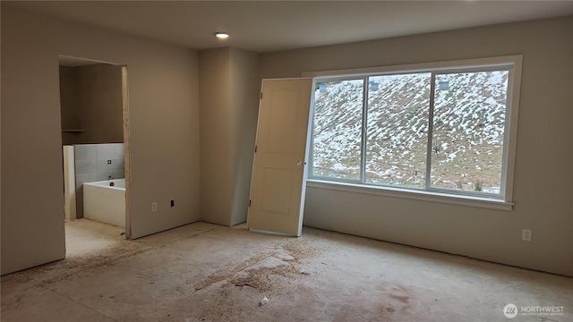 view of unfurnished bedroom