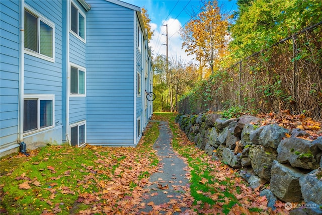 view of property exterior