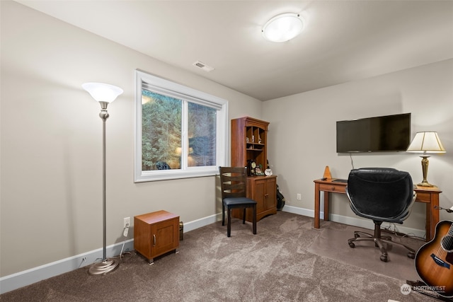 28330 318th Dr SE, Ravensdale, WA 98051 - carpeted home office with baseboards