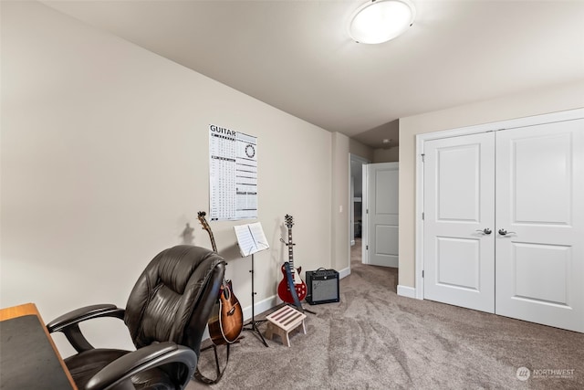 28330 318th Dr SE, Ravensdale, WA 98051 - home office featuring carpet floors and baseboards