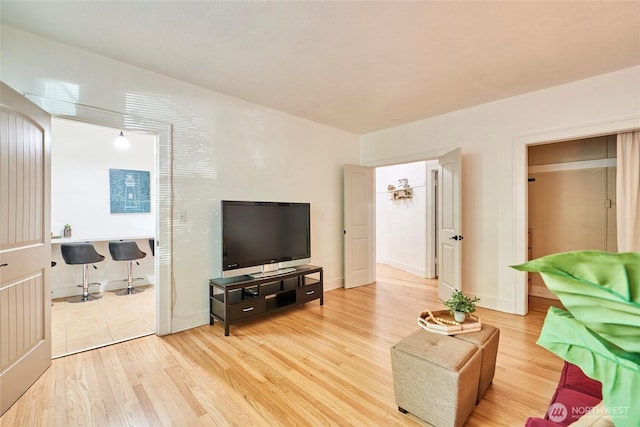 905 NE 43rd St Unit 108, Seattle, WA 98105 - living area featuring wood finished floors