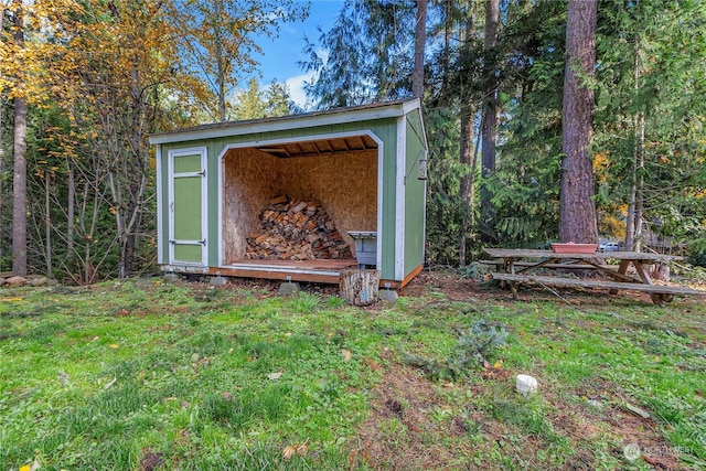 22222 Bluewater Dr SE, Yelm, WA 98597 - view of shed