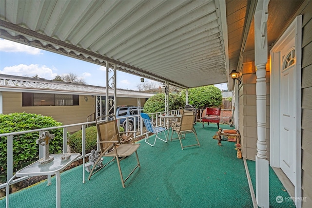 view of patio