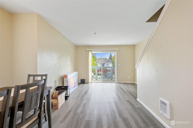 10335 Midvale Ave N, Seattle, WA 98133 - dining area with wood finished floors and baseboards