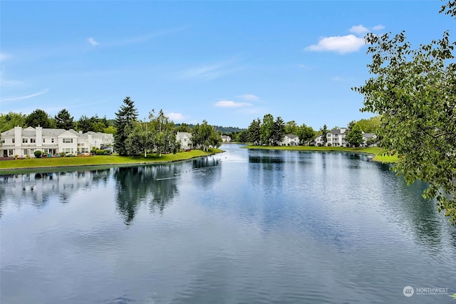 property view of water