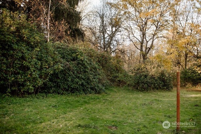19325 Jordan Rd, Arlington, WA 98223 - view of grassy yard with a view of trees