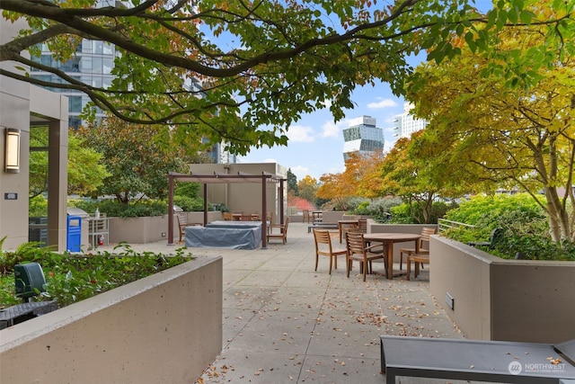 view of patio