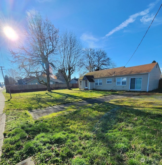 view of yard