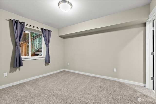 bonus room with carpet