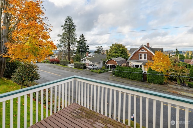 view of deck