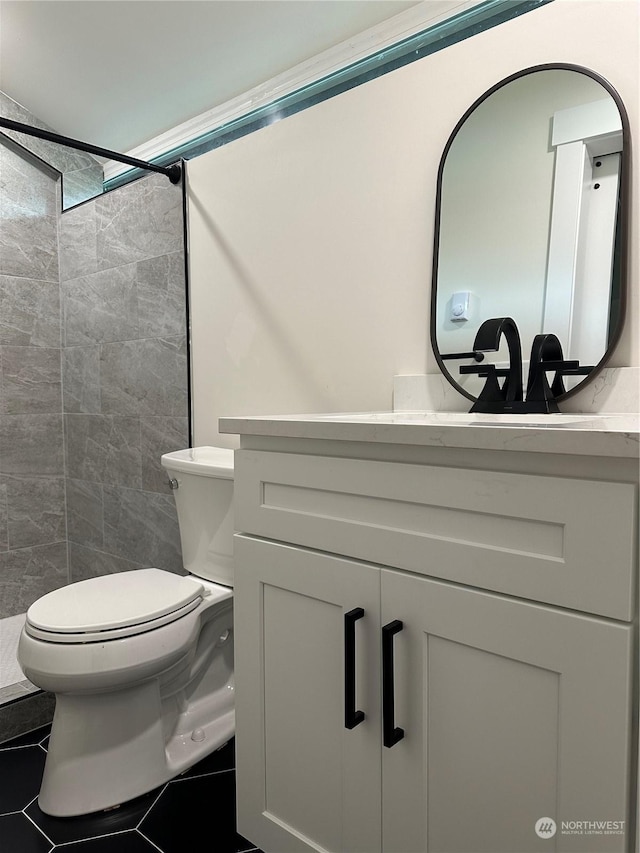 31305 SE 202nd Ave, Kent, WA 98042 - full bath with vanity, toilet, and tiled shower