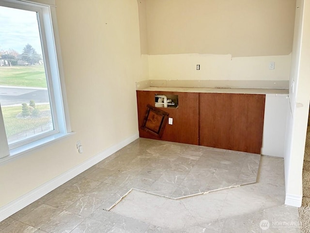 interior space featuring plenty of natural light