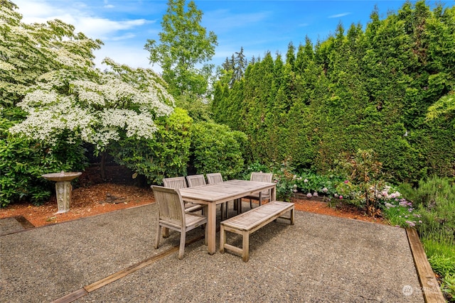 view of patio / terrace