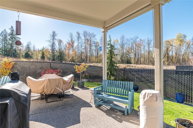 146 Zephyr Dr, Silverlake, WA 98645 - fenced backyard featuring a patio and area for grilling