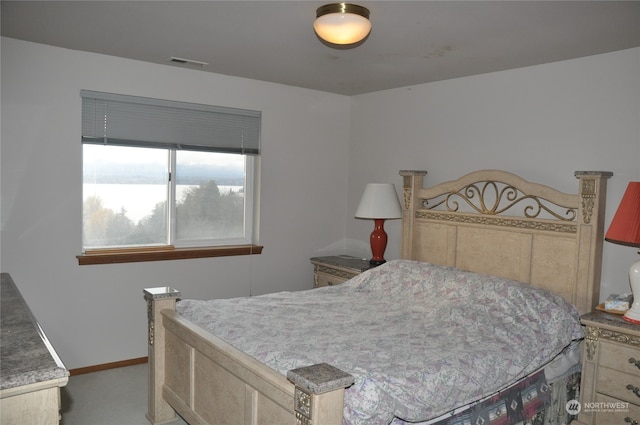 bedroom featuring carpet floors