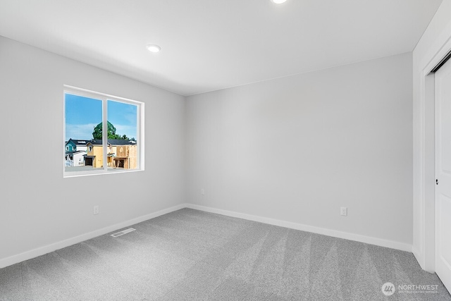 3313 SE 12th Ave, Battle Ground, WA 98604 - unfurnished bedroom featuring carpet, recessed lighting, and a closet