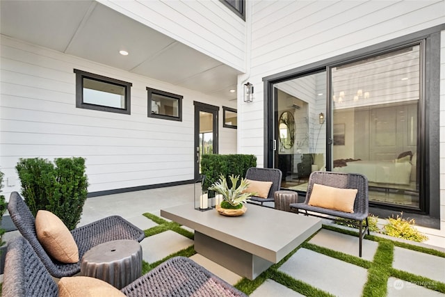 13730 SE 84th St Unit 13, Newcastle, WA 98059 - view of patio featuring a wall mounted air conditioner