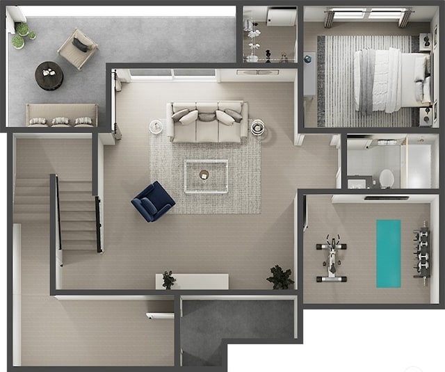 13730 SE 84th St Unit 13, Newcastle, WA 98059 - floor plan / room layout
