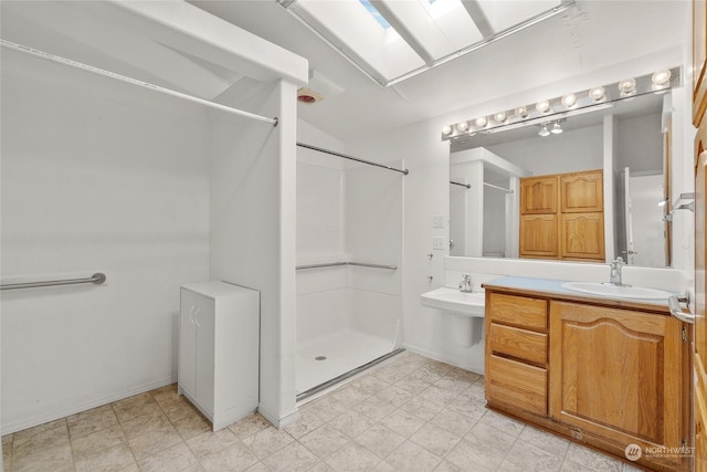 1100 S Rosewood Dr Unit 405, Ellensburg, WA 98926 - full bathroom featuring a sink and a shower