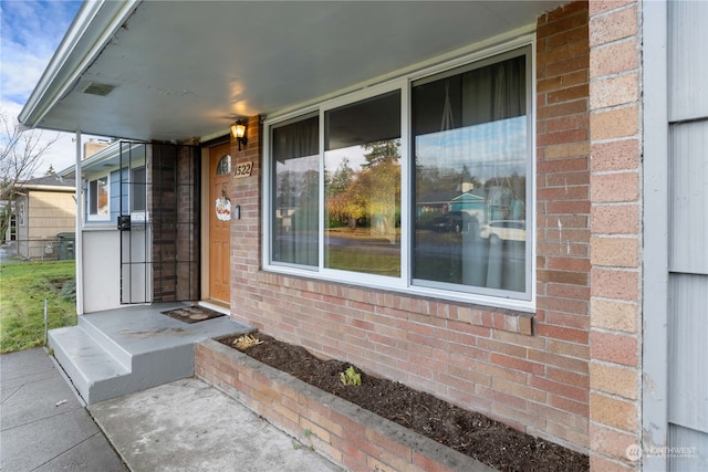 view of entrance to property