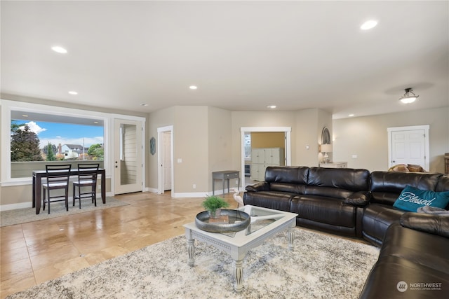 view of living room