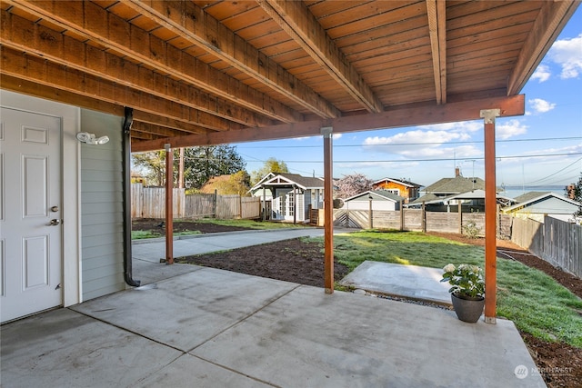 view of patio / terrace