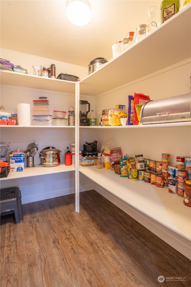 view of pantry