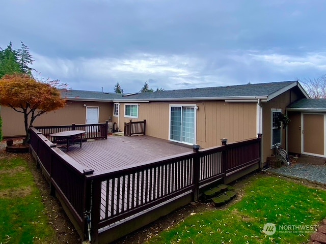 2722 S 371st St, Federal Way, WA 98003 - back of property with a deck