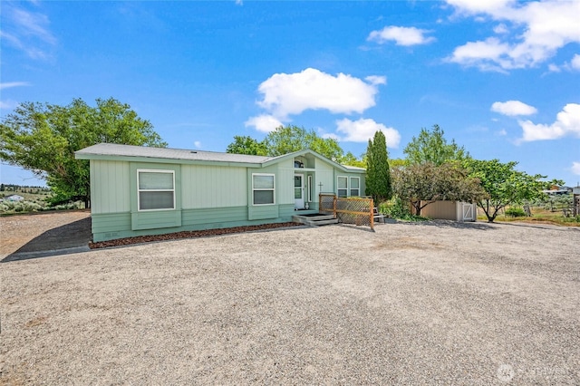 16161 Badger Mountain Rd, East Wenatchee, WA 98802 - rear view of property with a shed